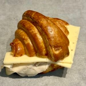 Turkey & Lactose‑Free Cheese Croissant