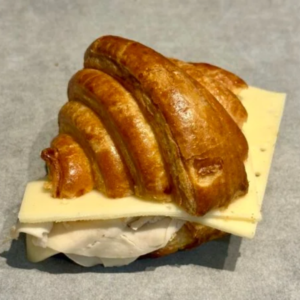 Turkey & Lactose‑Free Cheese Croissant